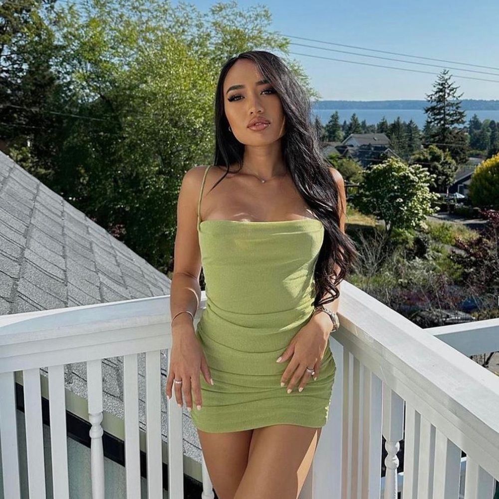 That’s So Fetch Green Mini Dress